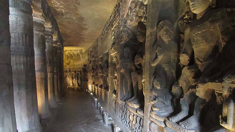 अजंता की गुफाओं का इतिहास (History of Ajanta Caves), औरंगाबाद - हिंदी [Hindi]