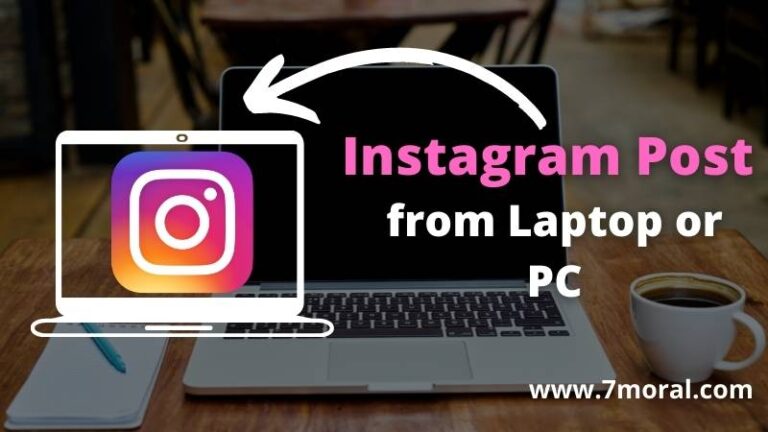 Laptop या PC से इंस्टाग्राम पोस्ट (Post on Instagram from Laptop or PC in Hindi)